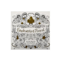 Розмальовка антистрес "Enchanted Forest" Color-It Gdm-002, 12 аркушів