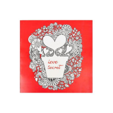 Раскраска антистресс "Love Secret" Color-It Gdm-005, 12 листов