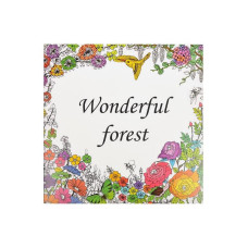 Раскраска антистресс "Wonderful forest" Color-It Gdm-016, 12 листов