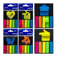 Закладка неоновая "Stick Notes" Color-It Р19-1 в ассортименте