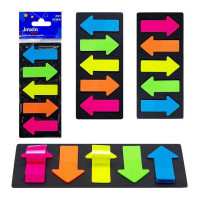 Закладка неоновая "Stick Notes Стрелка" Color-It Р06-1, 5 цветов