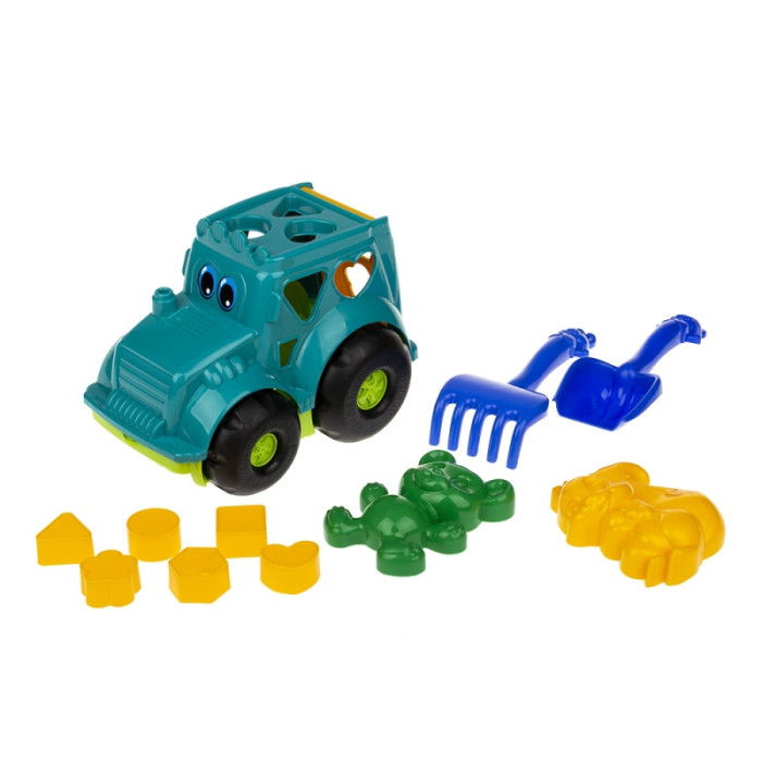 Сортер-Трактор "Коник" №2 Colorplast 0336 Зелений