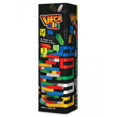 Детская настольная игра Дженга "VEGA Color " Gvc-01U разноцветная