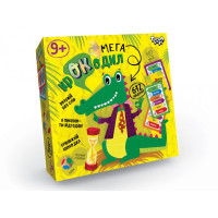 Детская настольная игра "Мега-крокодил" Croc-03-01U на укр. языке