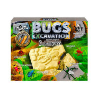 Детский набор для проведения раскопок "Bugs Excavation" Жуки Danko Toys Bex-01U Укр Bex-01-05U