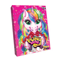 Дитячий набір креативної творчості "Pony Land" Pl-01-01U, 7 в 1