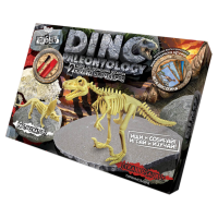 Игровой набор для проведения раскопок Dp-01 Dino Paleontology в коробке Тиранозавр
