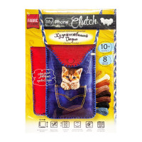 Комплект для творчості чохли з вишивкою "My Phone Clutch: Котик" Мрсl-01-10