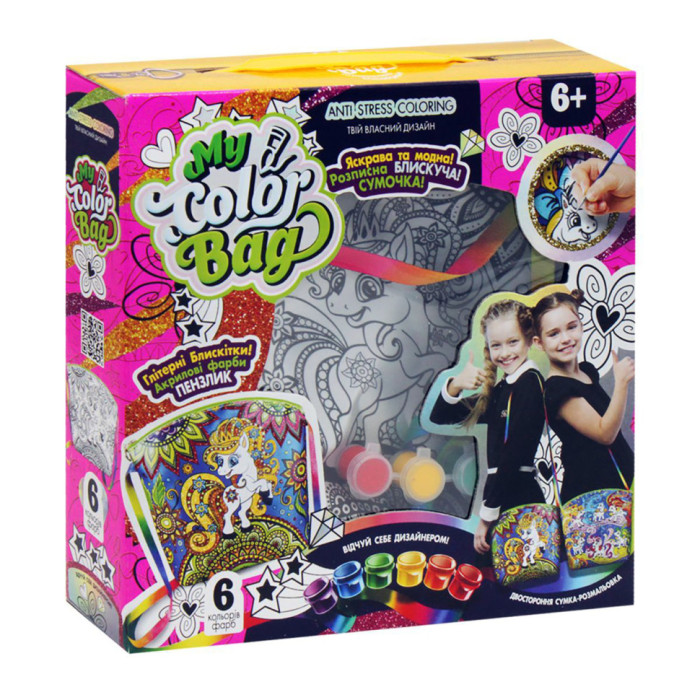 Комплект для творчества "My Color Bag" mCOB-01-01-05U Укр Пони