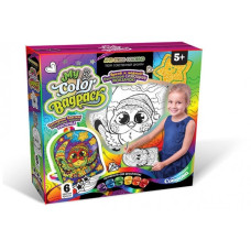 Комплект креативного творчества"My Color Bagpack" Cbp-01 рюкзак-раскраска Совавшапке