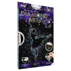 Комплект креативної творчості "DIAMOND Art" Dar-01, 10 видів Балерина