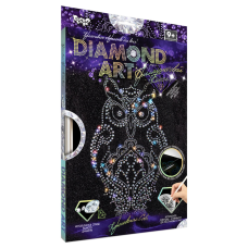 Комплект креативної творчості "DIAMOND Art" Dar-01, 10 видів Королівська Сова