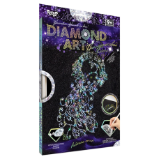 Комплект креативної творчості "DIAMOND Art" Dar-01, 10 видів Райська птиця