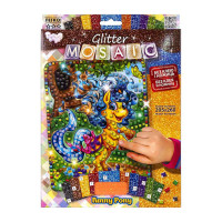Креативна творчість "Glitter Mosaic Funny Pony" Бм-03-07 блискуча мозаїка
