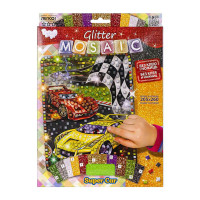 Креативное творчество "Glitter Mosaic Super Car" Бм-03-02 блестящая мозаика