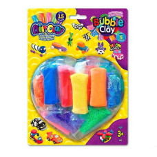 Креативное творчество из пластилина "Air Clay+Bubble Clay" Arbb-03-02 блистер 15 брикетов