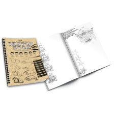 Набір для навчання малюванню Sketch Book 6628DT укр. мовою