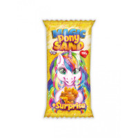 Набор для творчества "Кинетический песок "Magic Pony Sand" Mps-01, 150 грамм Желтый