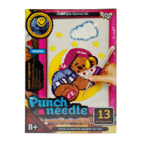 Набор для творчества "Punch Needle: Мишка на луне" Pn-01-09 ковровая вышивка