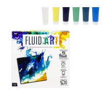 Набір креативної творчості "Fluid Art" Fa-01-01-2-3-4-5, 5 видів Fa-01-02