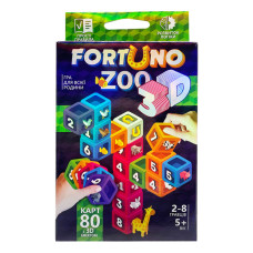 Настільна розважальна гра "Fortuno Zoo 3D" G-F3D-02-01U українською мовою