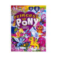 Настольная развлекательная игра "Princess Pony" Dtg96 бродилка