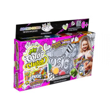 Пенал разрисовка "My color Clutch" Danko Toys Ccl-01-01U Music
