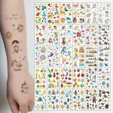 Набор детских временных тату «Для детей» tattoo-kids-mini-set-30