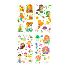 Набор детских временных тату «Русалки» tattoo-kids-mini-set-mermaids