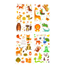 Набор детских временных тату «Животные» tattoo-kids-mini-set-animals