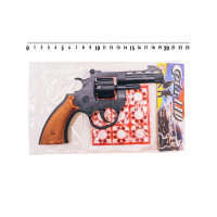 Игрушечный револьвер "Кольт" Golden Gun 110/120GG с пистонами
