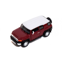 Детская железная машинка Toyota Fj Cruiser Кт5343, инерционная Красный