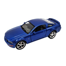 Інерційна машинка Ford Mustang Gt 2006 Kinsmart Кт5091, 1:42 Синій