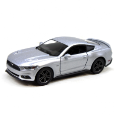 Колекційна іграшкова машинка Ford Mustang Gt Kt5386W інерційна Silver