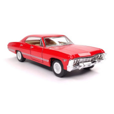 Машинка інерційна "1967 Chevrolet Impala" Kt5458W-2 масштаб 1:36 Червоний