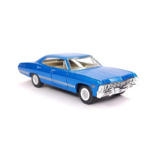 Машинка інерційна "1967 Chevrolet Impala" Kt5458W-2 масштаб 1:36 Синій