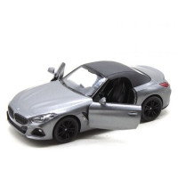 Машинка инерционная "BMW Z4" Kt5419W масштаб 1:36 Серебристый