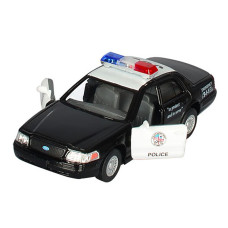 Машинка інерційна "Ford Crown Victoria Police Interceptor" Kt5327W масштаб 1:36