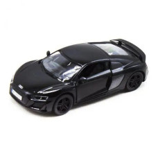 Машинка металева інерційна Audi R8 Coupe 2020 Kinsmart Kt5422W 1:36 Чорний