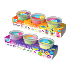 Набір для ліплення із тістом "3 cups Multi-Colored" Lovin 41188