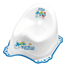 Горщик з антиковзаючим покриттям Maltex The Smurfs Chamber pot with anti slip rubber 1411_37 white (білий)