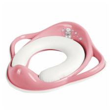 Накладка на унітаз м'яка Maltex Bear Padded toilet trainer seat 6167_42 pink (рожевий)