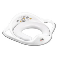 Накладка на унітаз м'яка Maltex Zebra Padded toilet trainer seat 6181_60 white (білий)