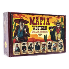 Командна рольова гра "MAFIA Western" Mkz0815, 24 картки