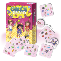 Настольная игра "GIRL’S Brain" Mkz0807 правила на укр. и рус. языках