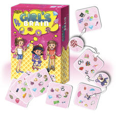 Настольная игра "GIRL’S Brain" Mkz0807 правила на укр. и рус. языках