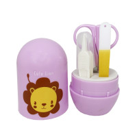 Маникюрный набор для новорожденных Mgz-0701(Pink) в футляре