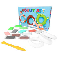 Набор для креативной лепки Tm Moon Light Clay Donut Set Heroes легкий прыгающий пластилин - Рус 70089