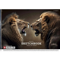 Альбом для рисования Pb-Sc-030-8008-1 спираль 30 листов