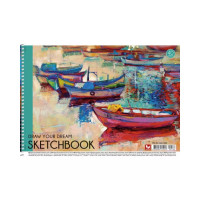 Альбом для рисования Pb-Sc-040-583-3 спираль, 40 листов
